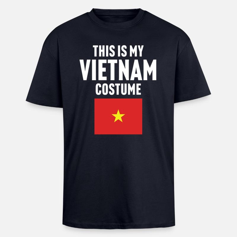 C’est mon costume de Vietnam - T-shirt unisexe oversize épais - bleu marine