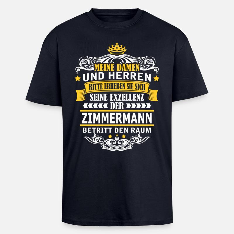ZIMMERMANN - Oversized Heavyweight Unisex T-Shirt - French Navy