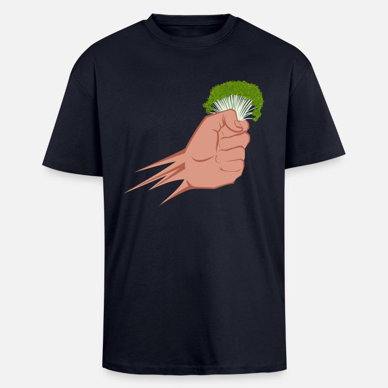 Kresse - Oversized Heavyweight Unisex T-Shirt - French Navy