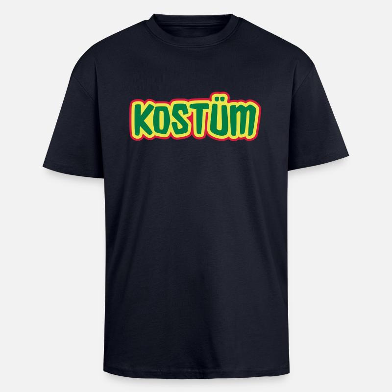 Das perfekte Kostüm - Oversized Heavyweight Unisex T-Shirt - French Navy