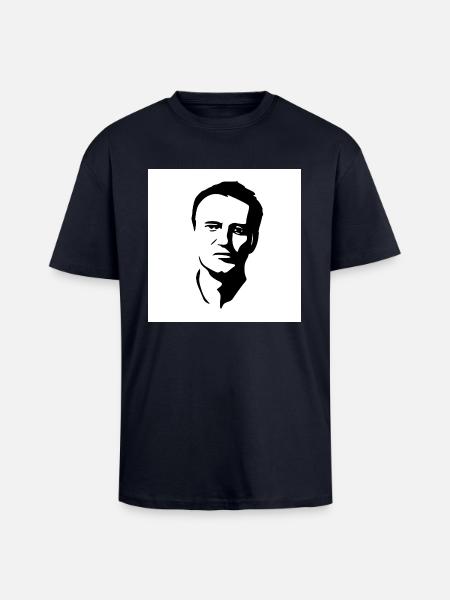 alexej nawalny - Unisex Oversized Heavyweight T-shirt - french navy