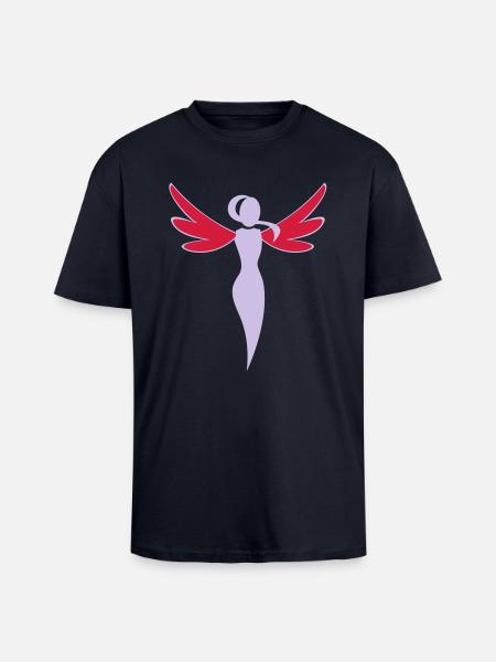 flying - Unisex Oversized Heavyweight T-shirt - french navy