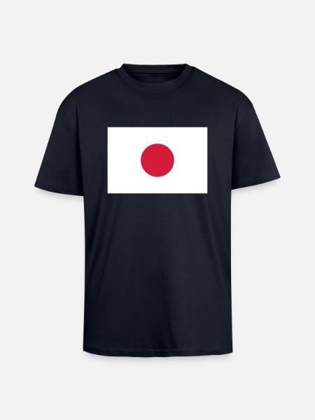 dr_japon - Oversized Heavyweight Unisex T-Shirt - French Navy