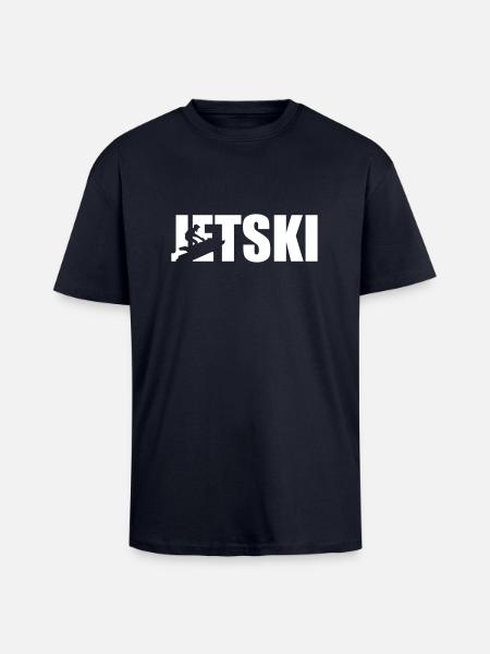 Jetski - Unisex Oversized Heavyweight T-shirt - french navy
