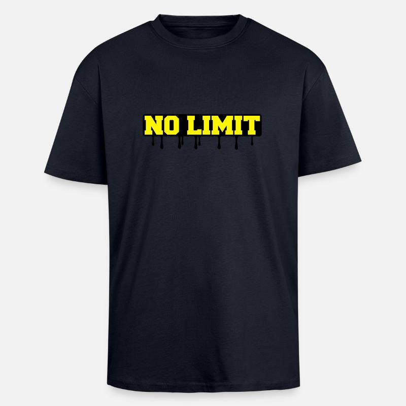 no_limit2 - Unisex Oversized Heavyweight T-shirt - french navy