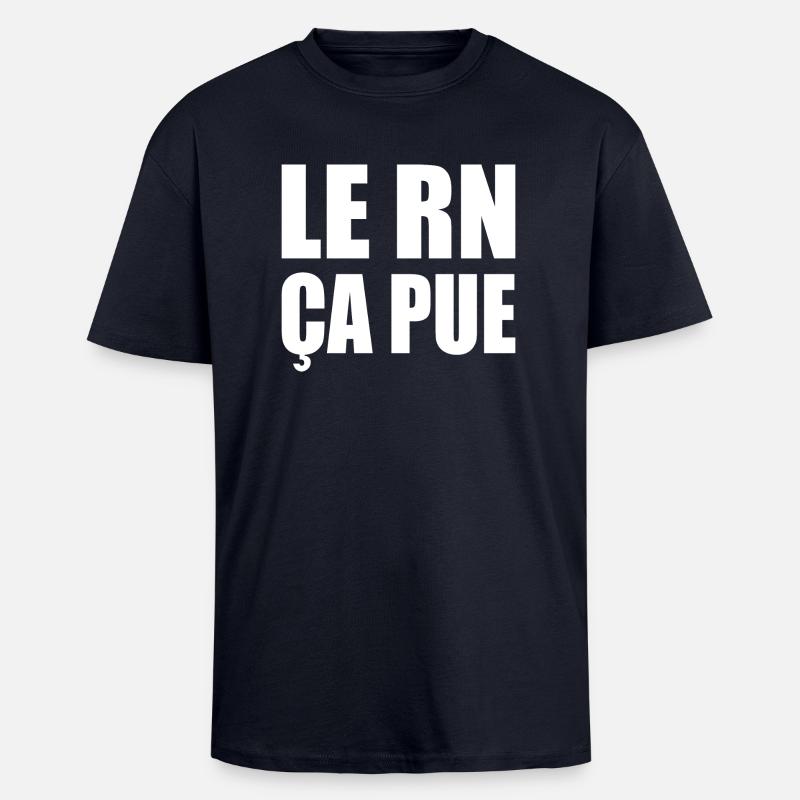 Der RN stinkt - Oversized Heavyweight Unisex T-Shirt - French Navy