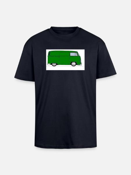 Combi - T-shirt unisexe oversize épais - bleu marine