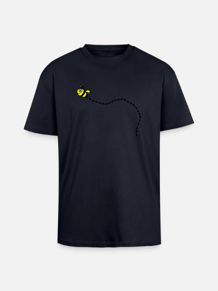 biene2 - Unisex Oversized Heavyweight T-shirt - french navy