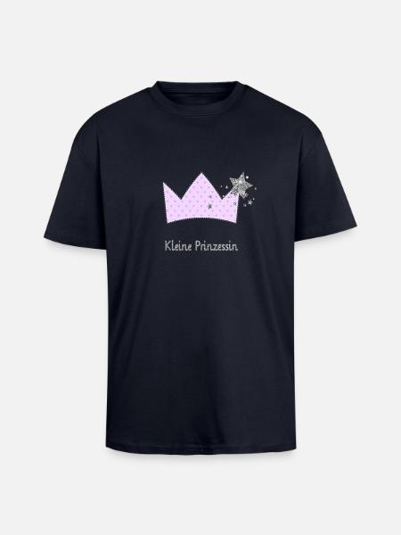 kleineprinzessin - Oversized Heavyweight Unisex T-Shirt - French Navy