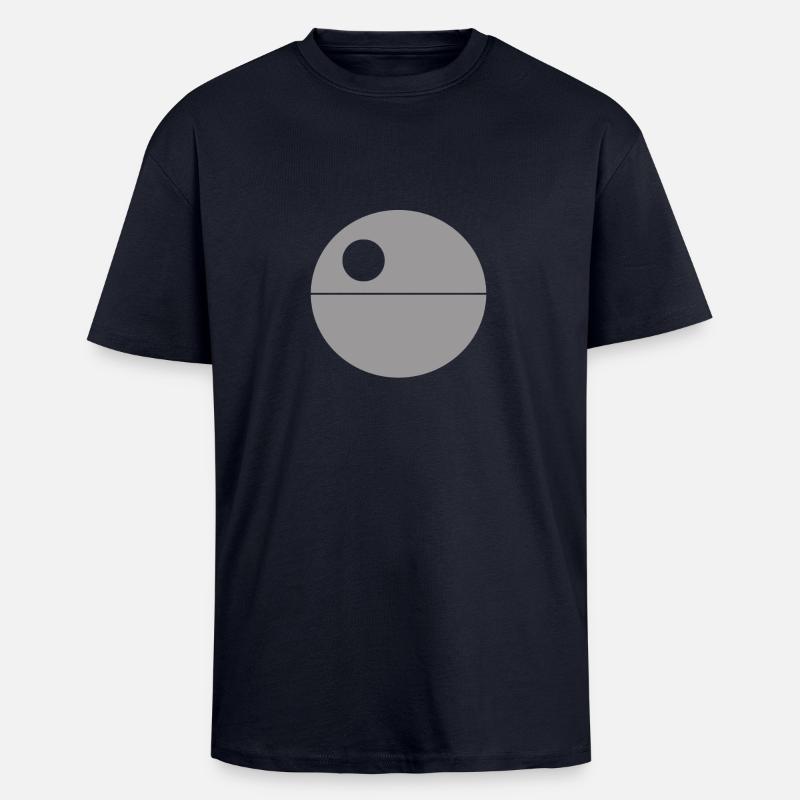 todessternschwarz - Oversized Heavyweight Unisex T-Shirt - French Navy