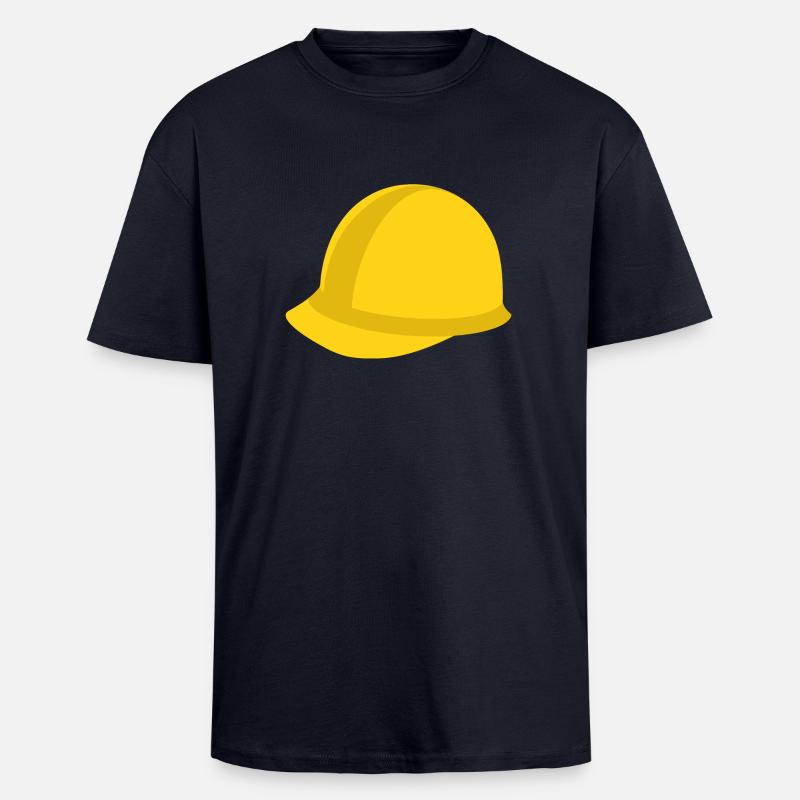 helm - Oversized Heavyweight Unisex T-Shirt - French Navy