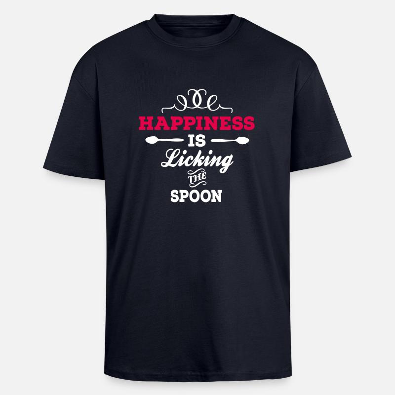 kochen - Oversized Heavyweight Unisex T-Shirt - French Navy