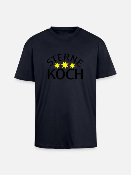 Sternekoch - Oversized Heavyweight Unisex T-Shirt - French Navy