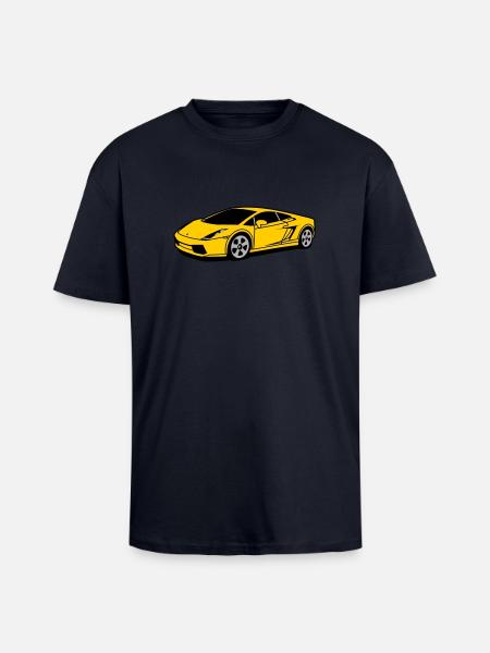 race_car - Unisex Oversized Heavyweight T-shirt - french navy
