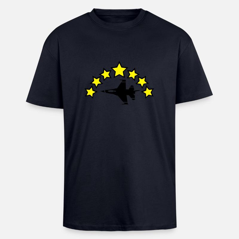 modellbau - Oversized Heavyweight Unisex T-Shirt - French Navy