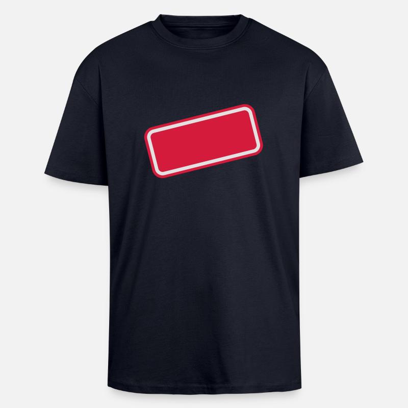 Shield - Unisex oversized heavyweight t-shirt - navy