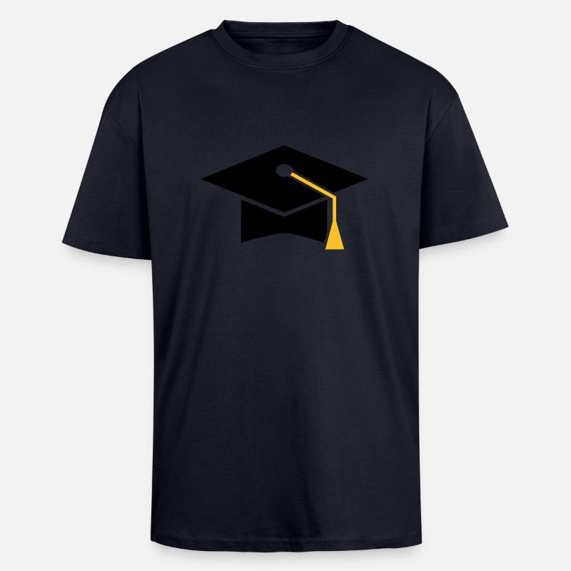 Doktorhut - Oversized Heavyweight Unisex T-Shirt - French Navy
