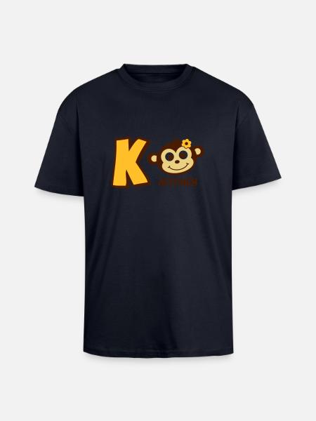 Coffee Girl - Unisex Oversized Heavyweight T-shirt - french navy