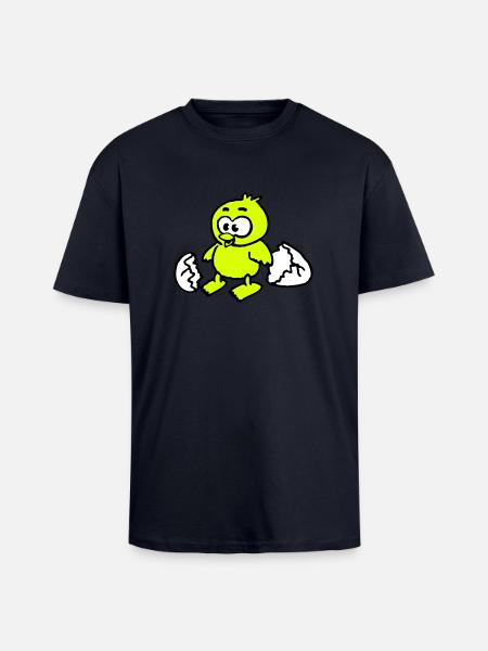 kuken_a_3c - Unisex Oversized Heavyweight T-shirt - french navy