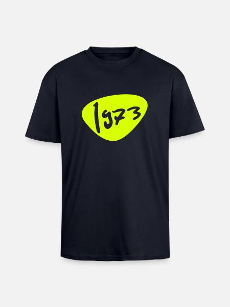1973 - Unisex Oversized Heavyweight T-shirt - french navy