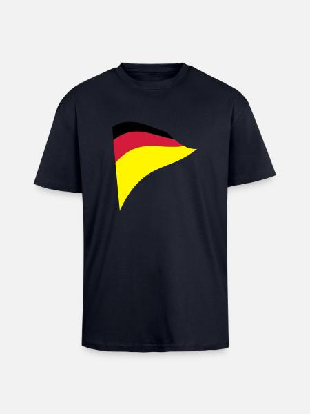 Germany - Unisex Oversized Heavyweight T-shirt - french navy