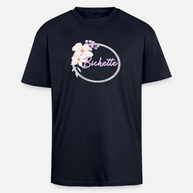Bichette (Begriffsklärung) - Oversized Heavyweight Unisex T-Shirt - French Navy