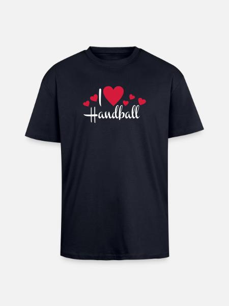 handball - Unisex Oversized Heavyweight T-shirt - french navy