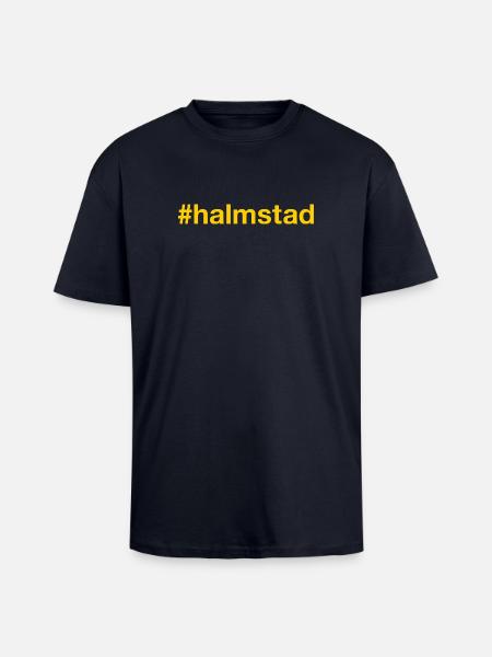Halmstad Sverige Sweden Schweden - Unisex Oversized Heavyweight T-shirt - french navy