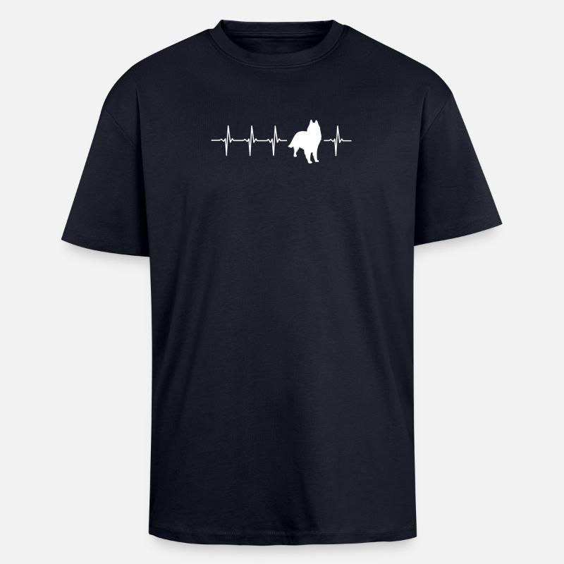Lustige Groenendael Geschenk-Idee - Oversized Heavyweight Unisex T-Shirt - French Navy