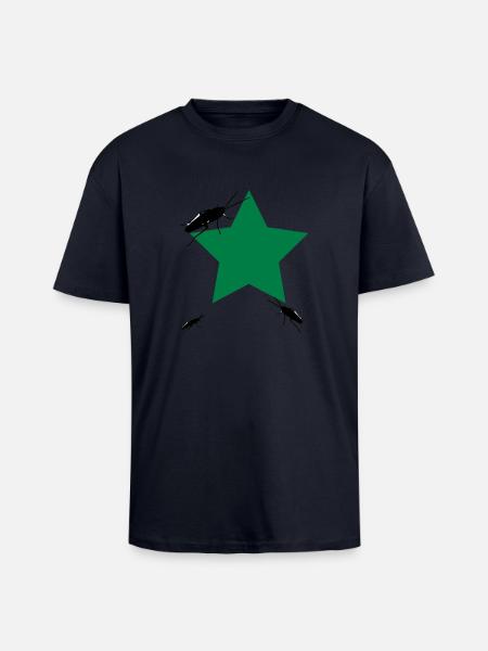vote_for - Oversized Heavyweight Unisex T-Shirt - French Navy