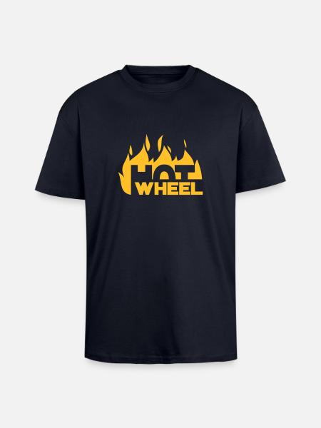 hot_wheel - Unisex Oversized Heavyweight T-shirt - french navy