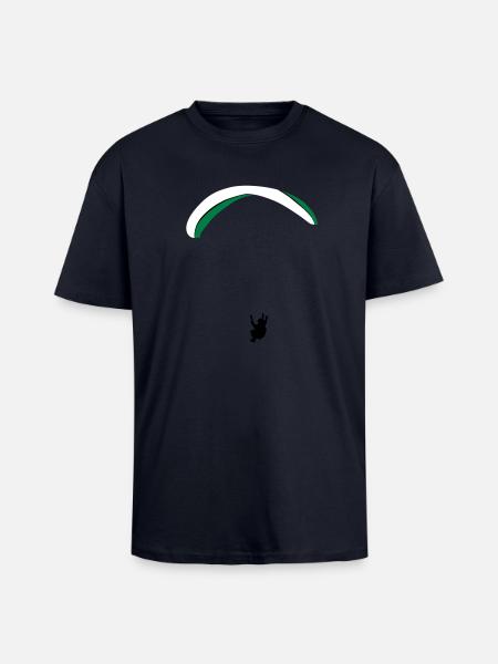 Paraglider - Unisex Oversized Heavyweight T-shirt - french navy