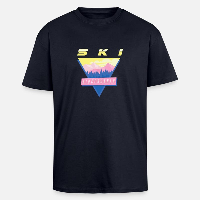 ridgerunner - Unisex Oversized Heavyweight T-shirt - french navy