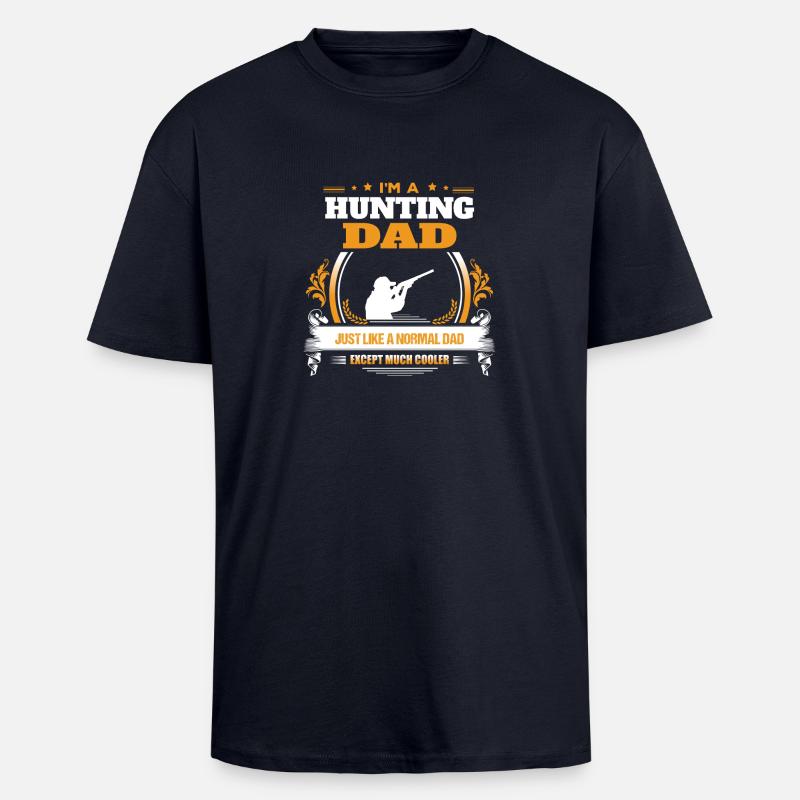 Jagd-Vati-Hemd-Geschenk-Idee - Oversized Heavyweight Unisex T-Shirt - French Navy