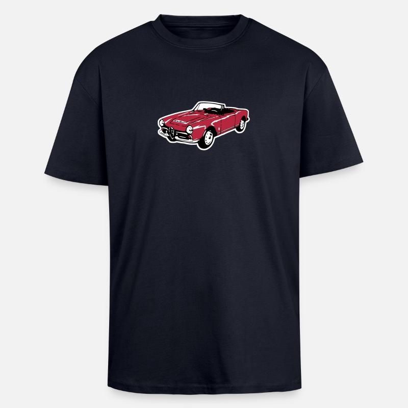 Oldtimer Cabrio (3 Col.) - Unisex Oversized Heavyweight T-shirt - french navy