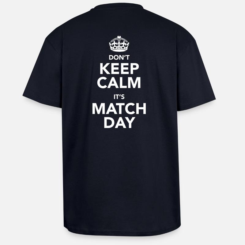 Don't Keep Calm - Oversized Heavyweight Unisex T-Shirt - French Navy
