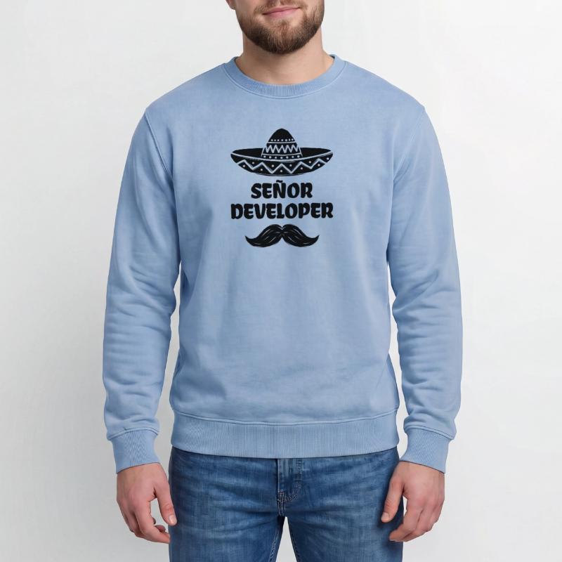 Developer Statement Scripting Dev Computergeek Relaxed Unisex Premium Acid Washed Sweatshirt