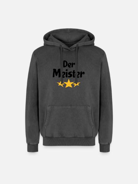 Funny gifts for the - Relaxed Unisex Premium Acid Washed Hoodie - acid washed black