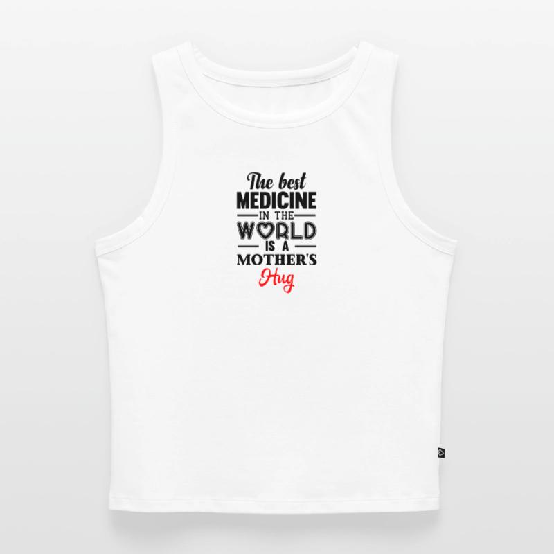 Muttertag, Muttertag, Muttertag, Muttertag, Muttertag Cropped Frauen Organic Tank Top