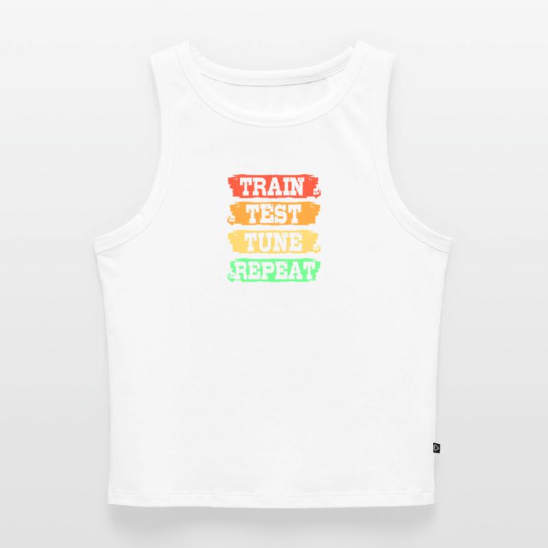 GPT Coder Programmierer Cropped Frauen Organic Tank Top