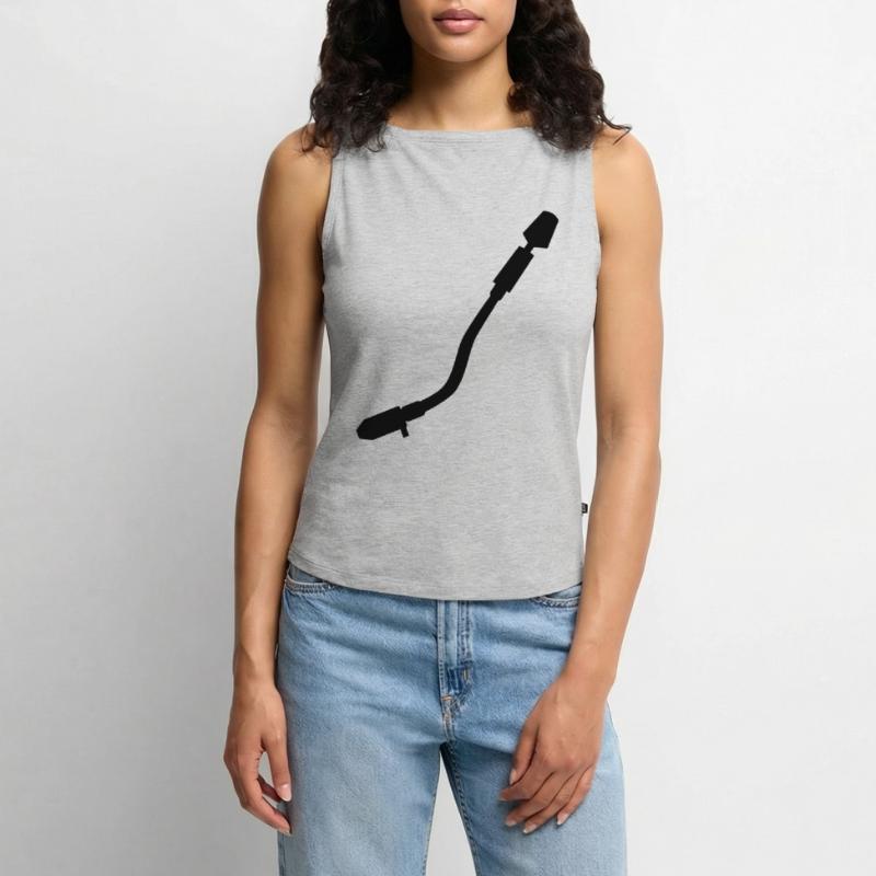 Turntable Women’s Organic Boat Neck Tank Top