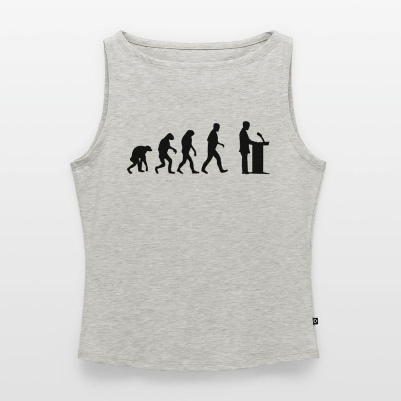 speaker evolution Women’s Organic Boat Neck Tank Top