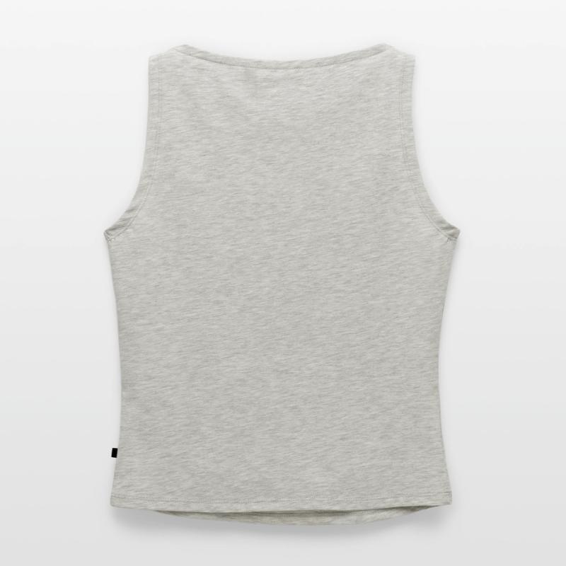 Bow Tie Frauen Organic Tank Top mit U-Boot-Ausschnitt