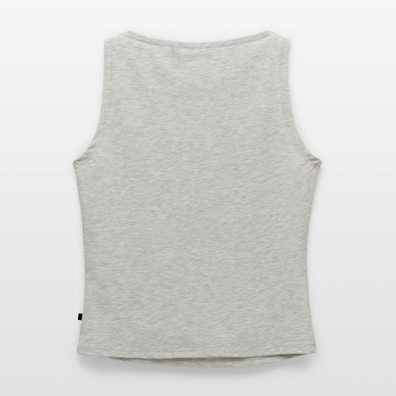 evolution_papa2 Frauen Organic Tank Top mit U-Boot-Ausschnitt