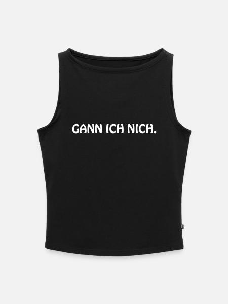 Mache Eier - Frauen Organic Tank Top mit U-Boot-Ausschnitt - Schwarz