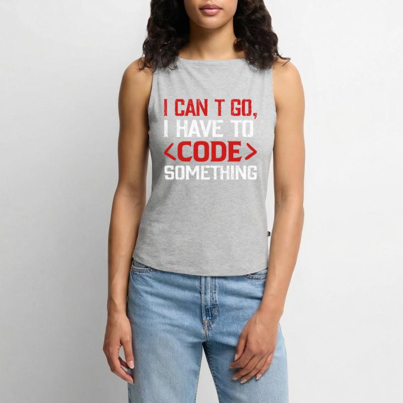 Programmierer , Nerd , Computer Code Frauen Organic Tank Top mit U-Boot-Ausschnitt