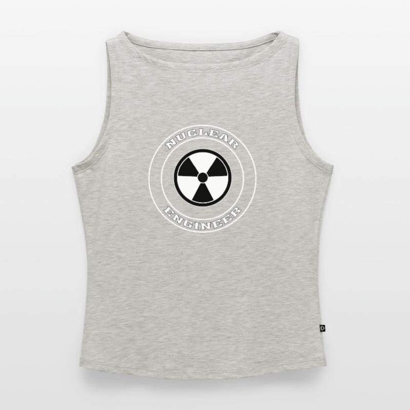 Nuclear Engineer Gift, Nuclear Engineering Shirt Women’s Organic Boat Neck Tank Top