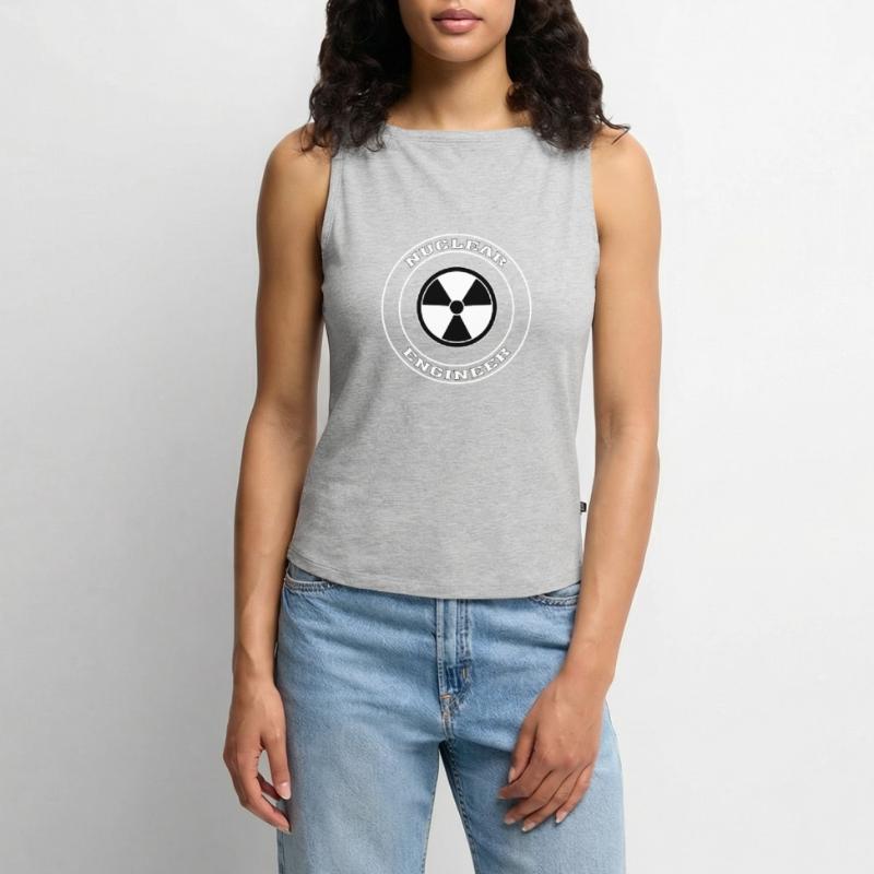 Nuclear Engineer Gift, Nuclear Engineering Shirt Women’s Organic Boat Neck Tank Top