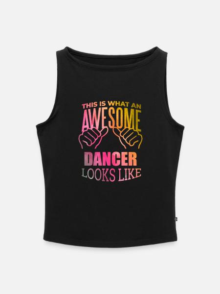 Dancer Dancer Dancer - Frauen Organic Tank Top mit U-Boot-Ausschnitt - Schwarz