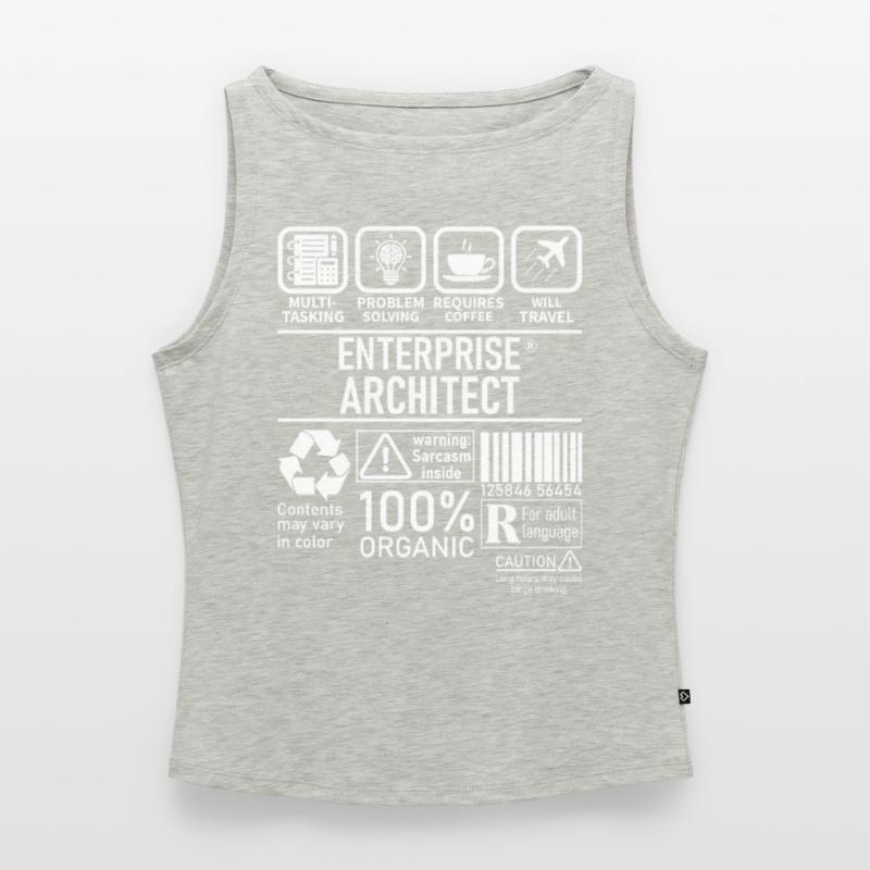 Enterprise Architect multi tasking problem solving Frauen Organic Tank Top mit U-Boot-Ausschnitt